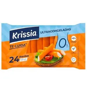 SIRENA BARITAS DE SURIMI KRISIA 400G