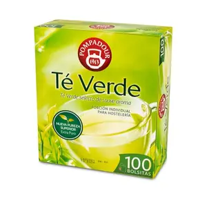 POMPADOUR TE VERDE 100UDS.