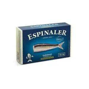 ESPINALER SARDINAS OLIVA 14/16 PIEZAS 300G