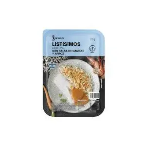 SIRENA MERLUZA SALSA GAMBAS Y ARROZ 300G