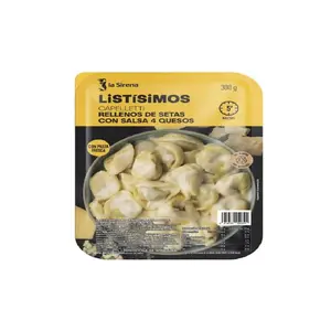 SIRENA CAPELLETTI SETAS CON 4 QUESOS LISTISIMOS 350G