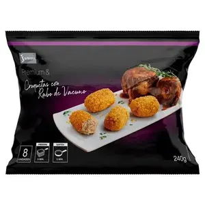 SIRENA CROQUETA RABO VACUNO 8U 240G