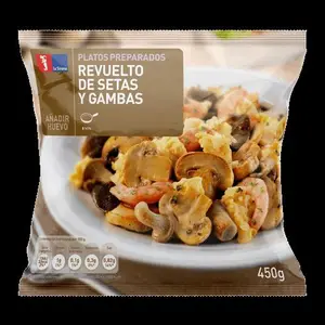 SIRENA REVUELTO SETAS Y GAMBAS 450G