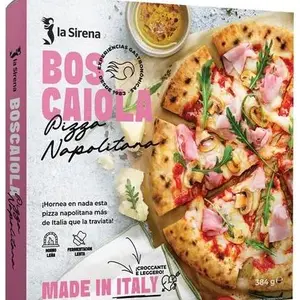 SIRENA PIZZA NAPOLITANA BOSCAIOLA 384G