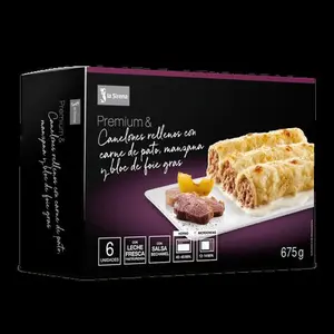 SIRENA CANELONES PATO MANZANA 6U 675G