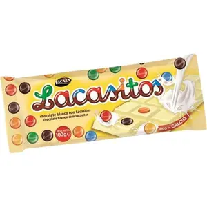 LACASITOS TABLETA BLANCO 100G