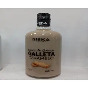 RISKA CREMA GALLETA CARAMELO 70CL