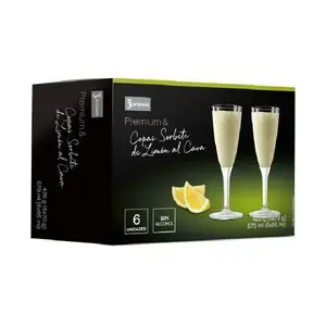 SIRENA COPA LIMON AL CAVA 6*95ML