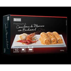 SIRENA CANELONES MARISCO BECHAMEL 10U 1000G