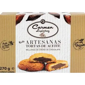 CARMEN LUPIAÑEZ TORTAS ACEITE CON CHOCO 270G