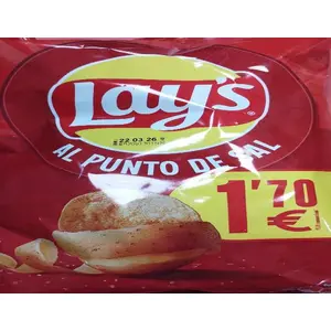 LAYS AL PUNTO DE SAL 125G 1.70E
