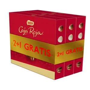 NESTLE BOMBONES CAJA ROJA 3X103G PACK 2+1 GRATIS