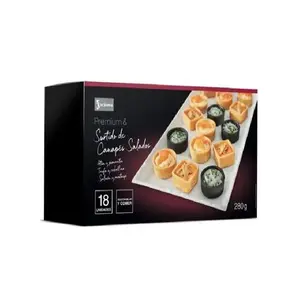 SIRENA SURTIDO CANAPES SALADOS 18U 280G
