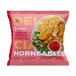 SIRENA DELICIAS DE POLLO 400G