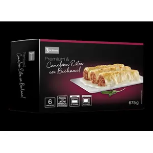 SIRENA CANELONES EXTRA CON BECHAMEL 675G