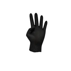 KONNY GUANTE NITRILO NEGRO TM 100U