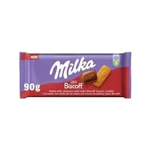 MILKA TABLETA BISCOFF LOTUS 90G