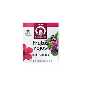 CARMENCITA TE FRUTOS ROJOS  10U 15G