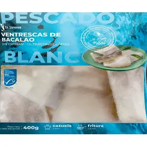SIRENA VENTRESCA DE BACALAO 400G