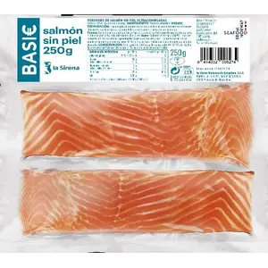 SIRENA SALMON SIN PIEL 2X125G