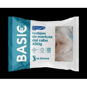 SIRENA RODAJA DE MERLUZA 450G