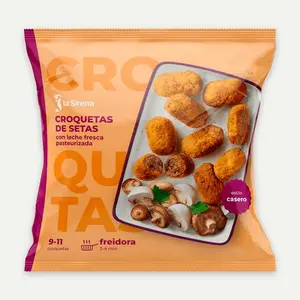 SIRENA CROQUETA SETAS 350G