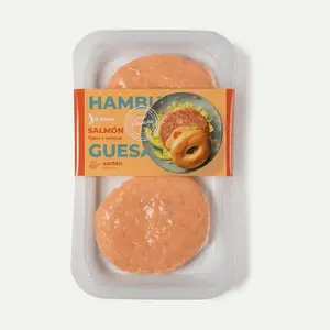 SIRENA HAMBURGUESAS SALMON 2*100G