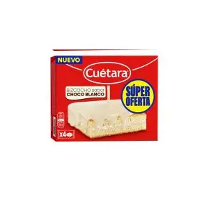 CUETARA BIZCOCHO BLANCO 112G 1€