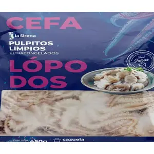 SIRENA PULPITOS LIMPIOS 450G