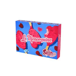 LA MENORQUINA BOMBON FRAMBUESA 3UD