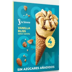 SIRENA CONO VAINILLA S/A 4UD