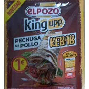 EL POZO KING UPP KEBAB P.POLLO 75G 1€