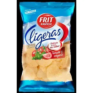 FRITRAVICH CHIPS LIGERAS TOMATE Y OREGANO