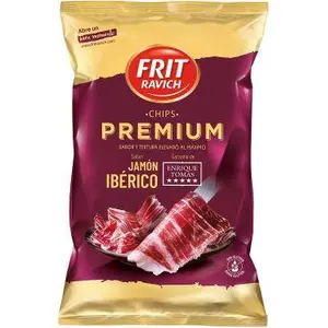 FRITRAVICH CHIPS PREMIUM JAMON E.TOMAS 150G