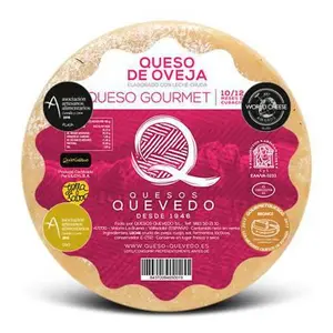 QUEVEDO QUESO AÑEJO GOURMET CUÑAS 1/8