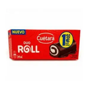 CUETARA ROLL DUO CHOC PAK-4