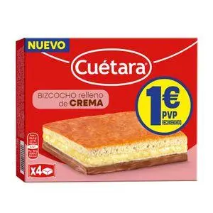 CUETARA SANDW CREMA 4 UDS