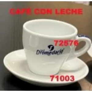 DROMEDARIO TAPA VASO CARTON COMPOSTABLE 6 OZ B/60 UDS