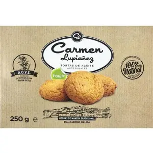 CARMEN LUPIAÑEZ TORTAS ALGORROBO 250G