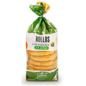 LOZANO ROLLOS S/A NARANJA 330G