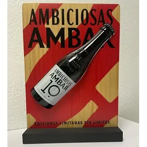 AMBAR EXPOSITOR BOTELLA AMBICIOSAS