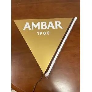 AMBAR LUMINOSO NEON 1 UNIDAD